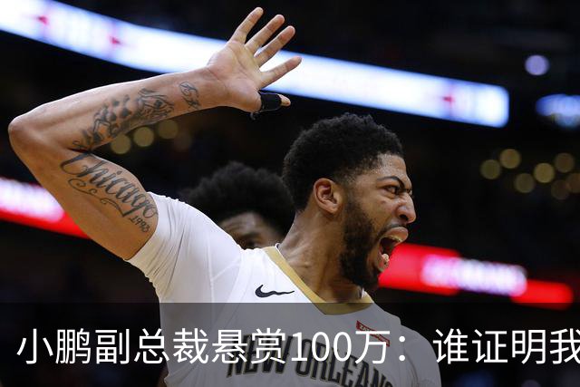 小鹏副总裁悬赏100万：谁证明我们炒作就给谁